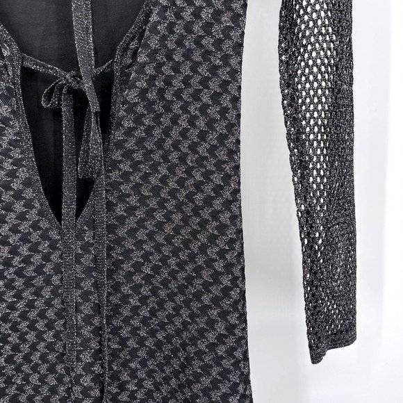 Missoni Metallic Mesh Open Back Slinky Maxi Dress - Picture 7 of 12